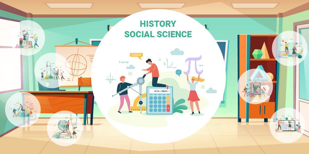 high school history and social science classes