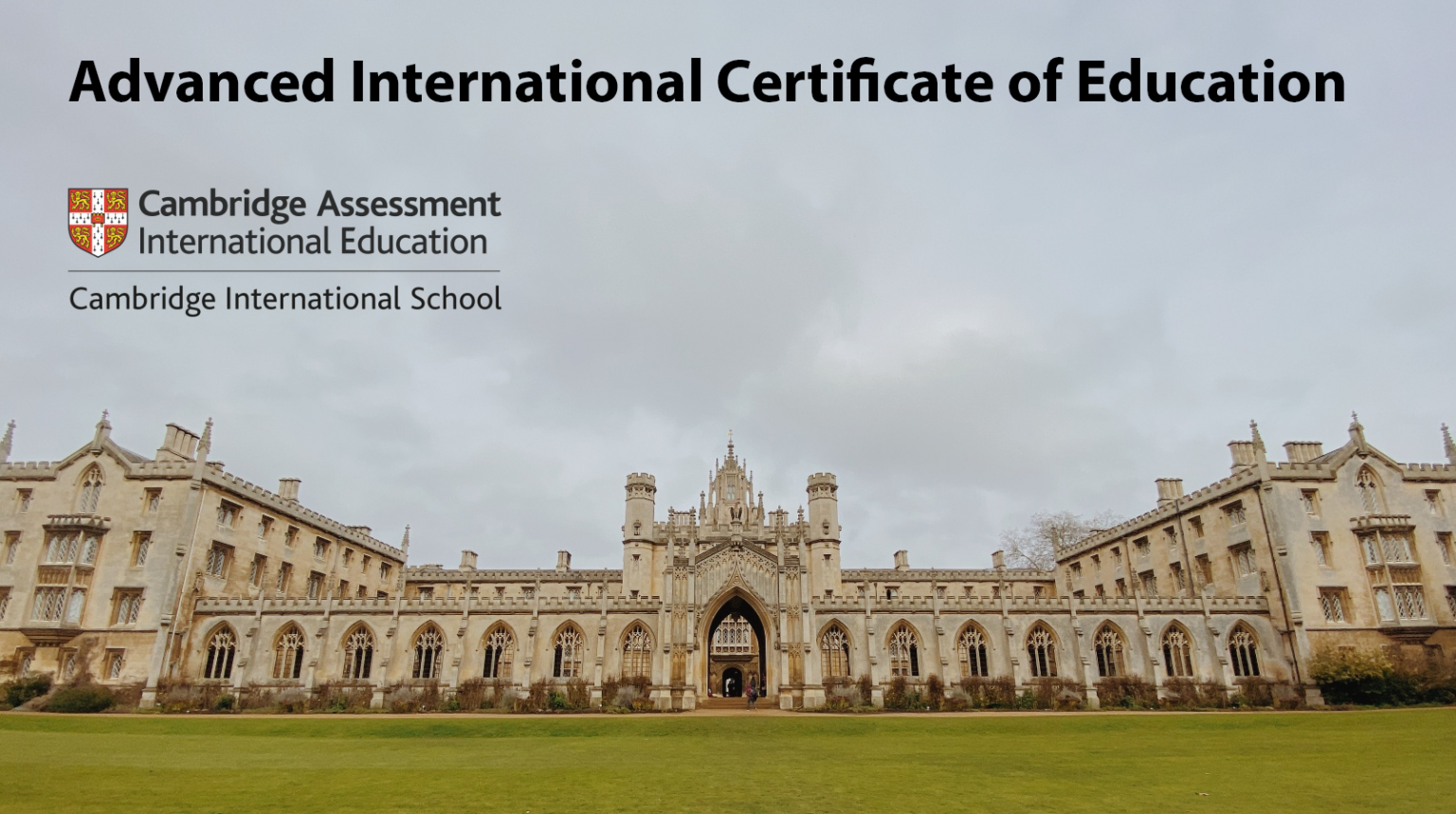 aice Advanced International Certificate of Education