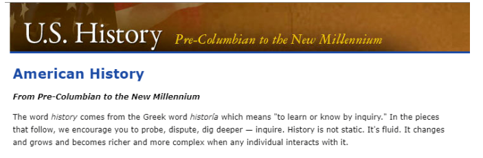 American History: From Pre-Columbian to the New Millennium