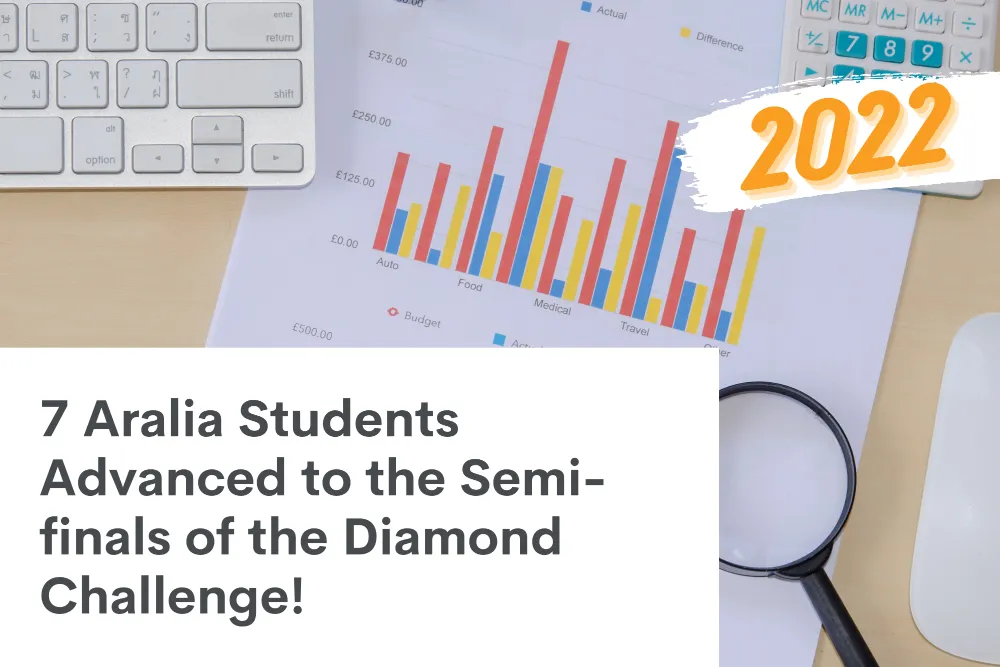 7 Aralia Students Advanced to the Semi-finals of the Diamond Challenge!