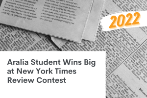 NY Times Student Review Contest 2022