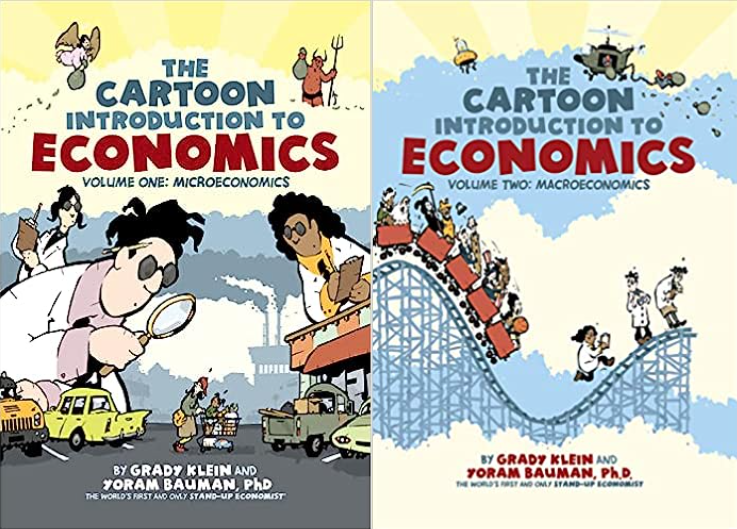 培養商科牛娃,必備「經濟學」入門書單 1 Cartoon Introduction to Economics books cover