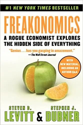 培養商科牛娃,必備「經濟學」入門書單 4 Freakonomics bookcover