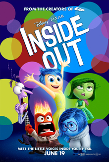 Inside Out 2015 film poster