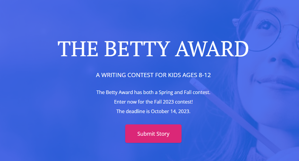 the betty award website