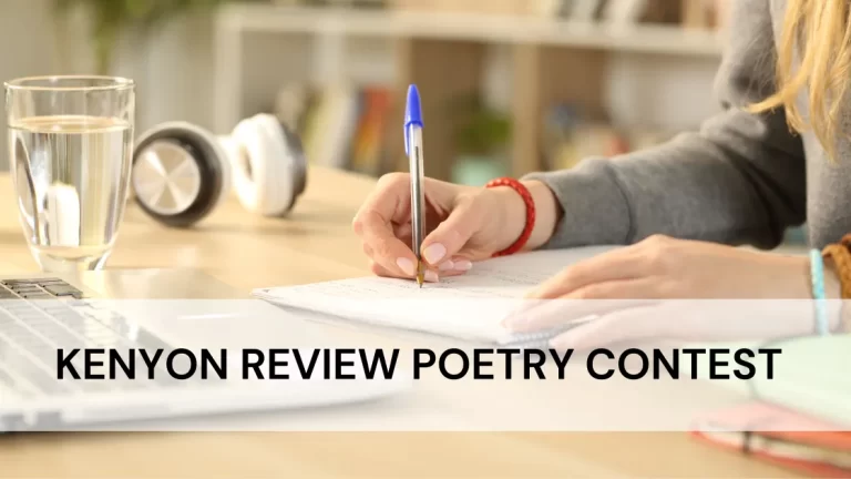 Kenyon Review Poetry Contest