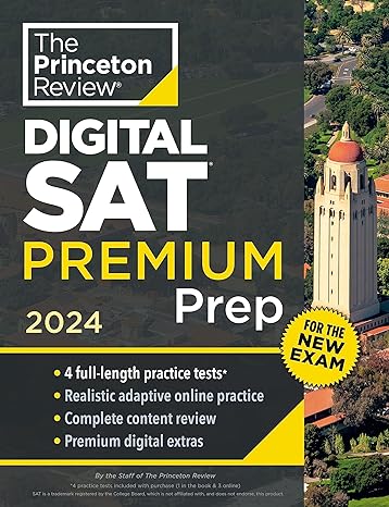 Princeton Review Digital SAT Premium Prep 2024