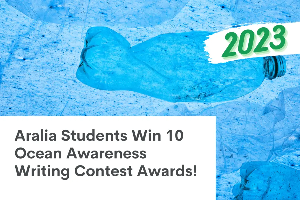 Aralia Students Won 10 Awards From the Ocean Awareness Contest 2023