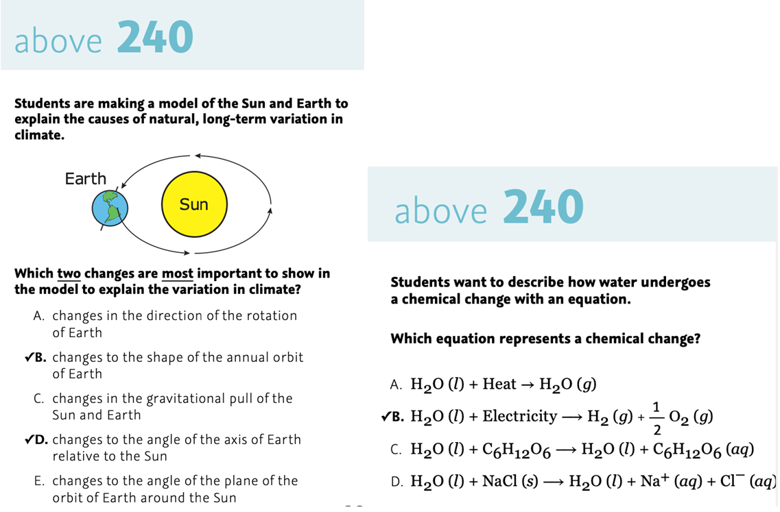 The MAP Growth Exam Everything - MAP Growth Exam Science Question 