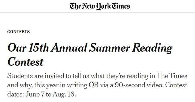 nyt summer reading 2024