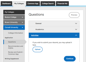 Your Guide to Submitting a Resume on the Common App | Aralia Education