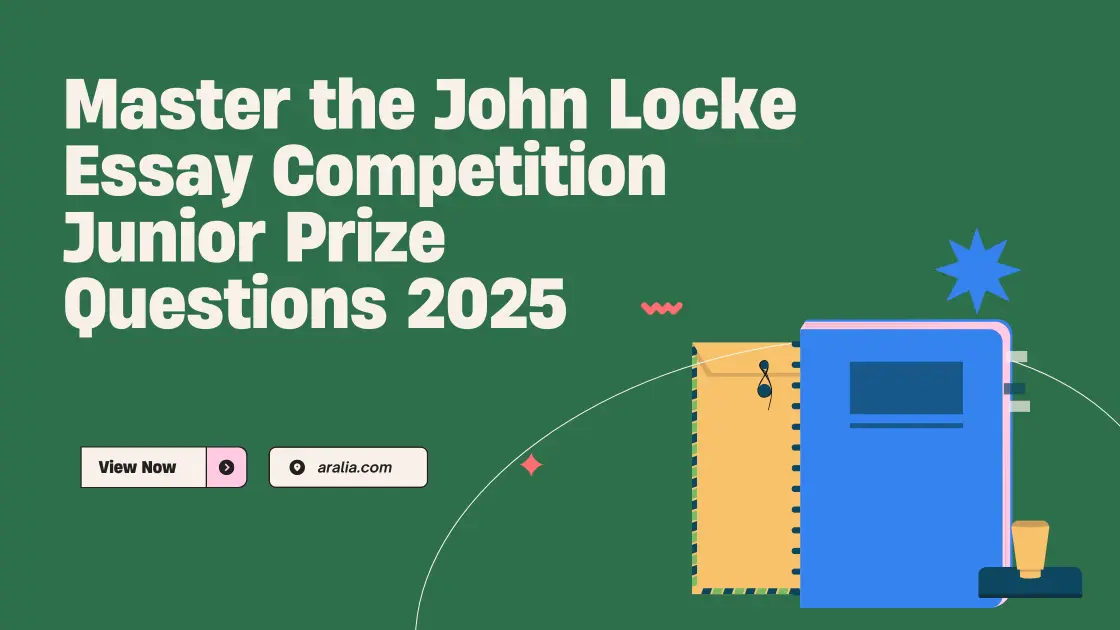 Expert Guide to John Locke Essay Competition Junior Prize Questions