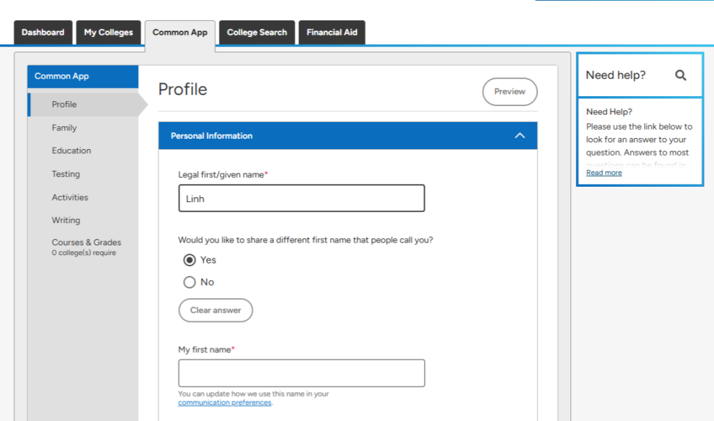 Hướng Dẫn Chi Tiết Cách Nộp Hồ Sơ Du Học Mỹ Trên Common App 23 Huong dan chi tiet cach nop ho so du hoc My tren Common App Google Docs Google Chrome 7 16 2025 3 30 55 PM