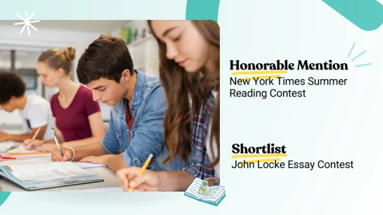 Aralia Student’s 3-Year Path to Success: NYT Honorable Mention & John Locke Shortlist