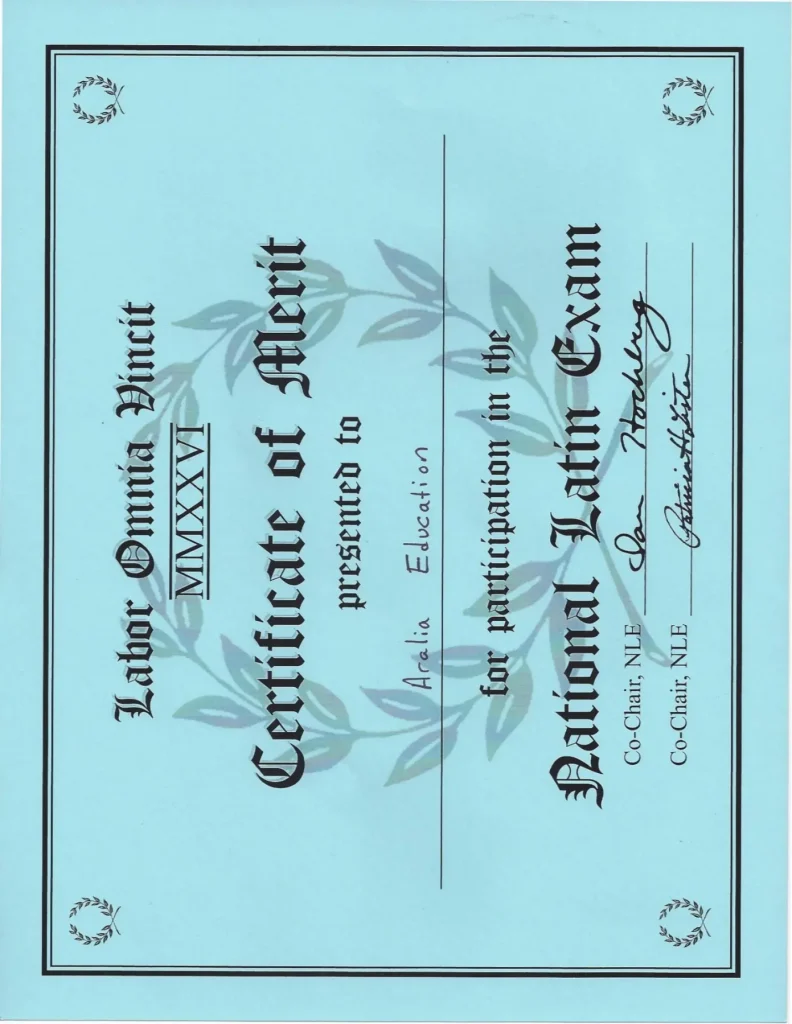 Aralia as Testing Site