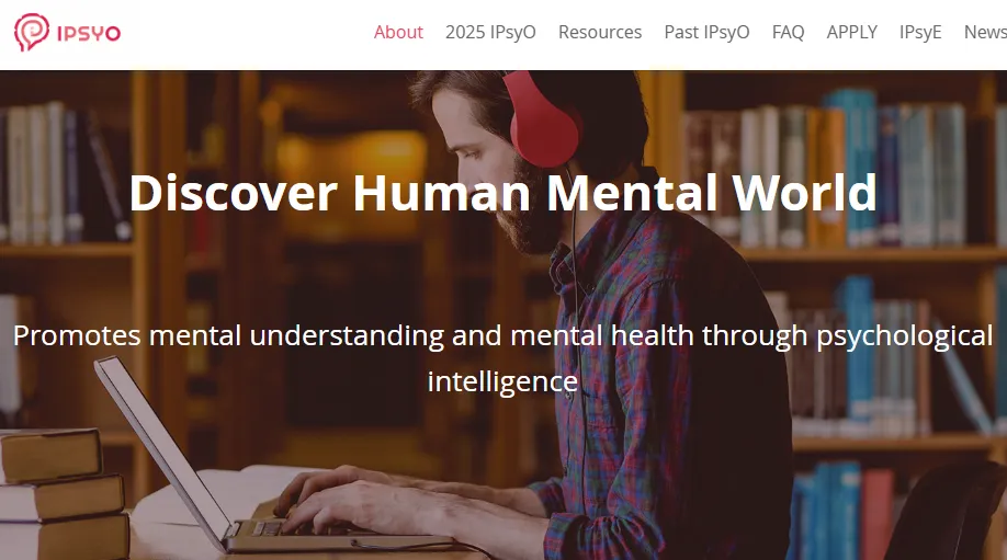IPsyO 2025 website screenshot