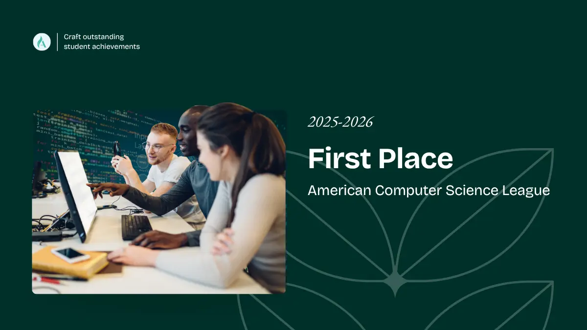 Aralia Students Earn First Place in the ACSL Intermediate Division 5 Competition